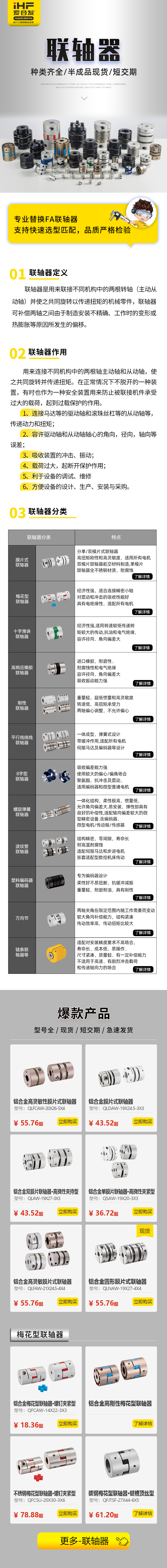 合發(fā)齒輪：這些聯(lián)軸器您都認(rèn)識(shí)嗎？